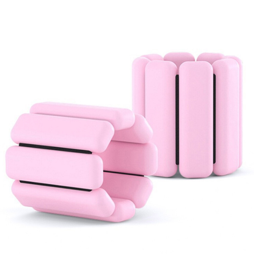 Wearable Wrist And Ankle Weights Silicone Weight Pink