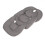 Universal Gray Baby Pram Liner Insert Cushion 62x36cm 10