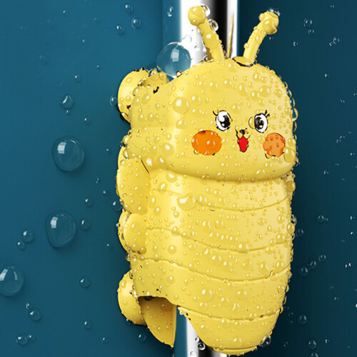 Kids-friendly Shower Head Support Suction Cup & Adjustable Wall Mount Silicone 2
