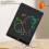 20 Inch LCD Kids Drawing Tablet Erasable Screen with Pen, Black 5