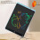 20 Inch LCD Drawing Tablet for Kids, Sky Blue, Erasable Screen 3