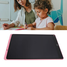 20 Inch Kids Drawing Tablet LCD Erasable Color Screen Pink for Ages 3+
