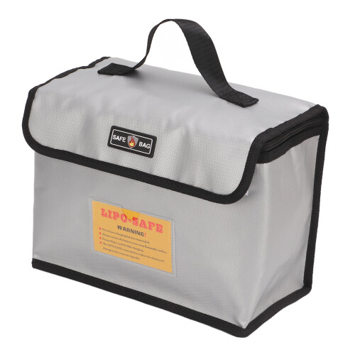 Lithium Battery Explosion Proof Bag Zipper Closure 2
