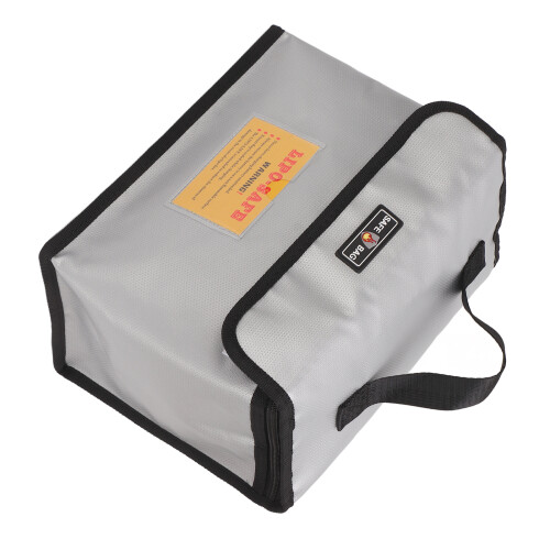 Lithium Battery Explosion Proof Bag Zipper Closure 1