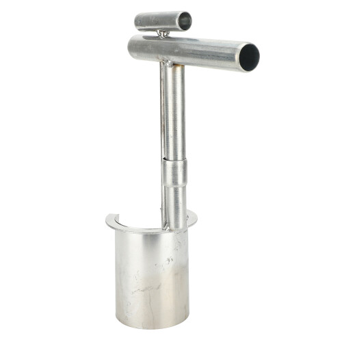 Alloy Bulb Planter Tool 32x8cm Handheld Soil Sampler for Garden
