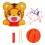 Hanging Basketball Hoop Mini Plastic with 1