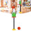 Basketball Playing Set Height Adjustable Frog 12