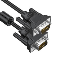V316 VGA-Kabel 6,6 Fuß 3+6 Kupferkern abgeschirmt HD