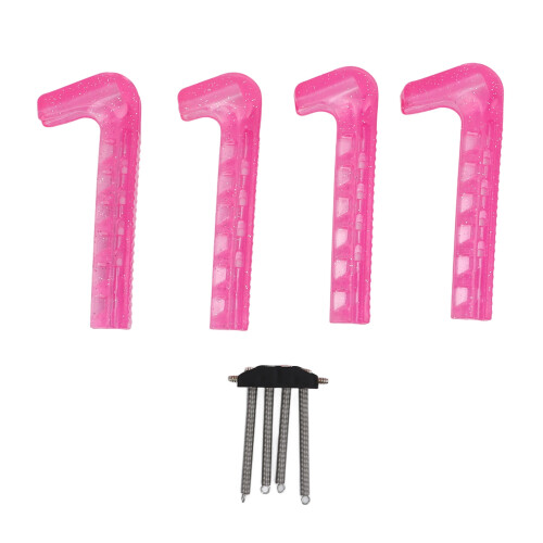 4pcs Ice Skate Guards Antiskid Soft Plastic