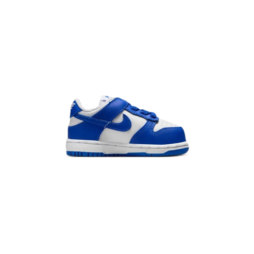 Nike (UK 3.5C) Nike Dunk Low Trainers White/Hyper Royal 3.5C-8.5C 2
