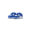 Nike (UK 3.5C) Nike Dunk Low Trainers White/Hyper Royal 3.5C-8.5C 4