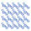 20Pcs Musical Note Paperclip Iron Bookmark 3