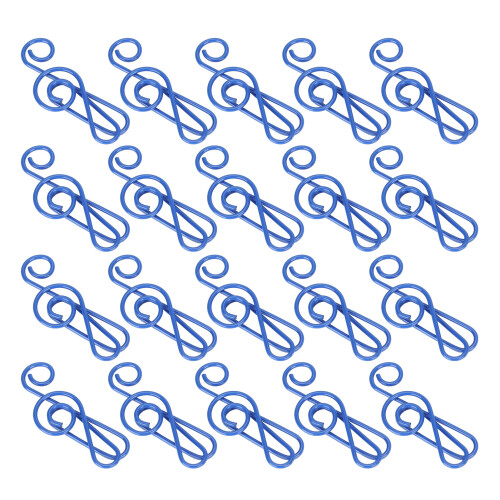 20Pcs Musical Note Paperclip Iron Bookmark 2
