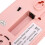 Wall Mountable Corded Phone for Seniors w/ Volume Control Pink 7