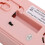 Wall Mountable Corded Phone for Seniors w/ Volume Control Pink 9