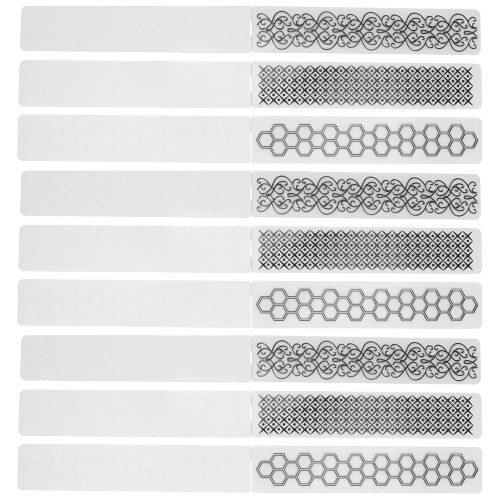 9Pcs Flower Plastic Embossing Folder DIY Paper