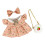 Rie Floral 20cm/7.9in Conjunto de ropa para muñecas algodón PP 1
