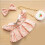 Rie Floral 20cm/7.9in Conjunto de ropa para muñecas algodón PP 4