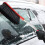 2-in-1 Schneebürste und Eiskratzer Rot, verstellbare Größe 7