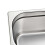 VidaXL vidaXL 4x Gastronorm Containers GN 1/4 150mm Stainless Steel Stackable Tray 7
