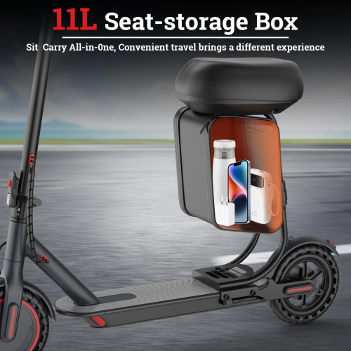 Foldable Electric Scooter ,350W 36V 25KM Range 8.5",11L Seat Bag 2