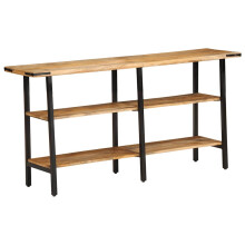 vidaXL Console Table 140x35x70 cm Solid Wood Mango sofa table hallway table