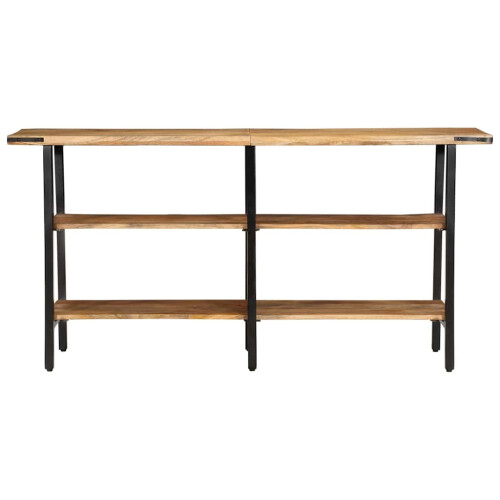 VidaXL vidaXL Console Table 140x35x70 cm Solid Wood Mango sofa table hallway table 1