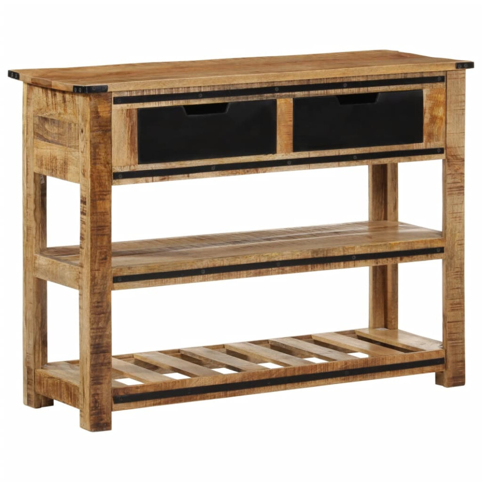 Vidaxl Console Table Hallway Tea End Table Accent Side Table Solid Wood Mango