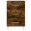 VidaXL vidaXL Bedside Cabinet Bedside Table Nightstand Smoked Oak Engineered Wood 5
