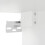 VidaXL vidaXL Wall Mounted Cabinet Storage Cabinet Cupboard White Engineered Wood 10