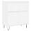 VidaXL vidaXL Sideboard Storage Cabinet Cupboard Side Cabinet White Engineered Wood 2