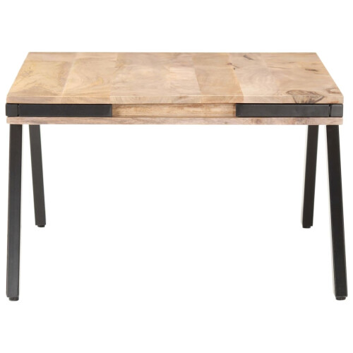 VidaXL vidaXL Solid Mango Wood Coffee Table Wooden Accent Couch Side Dining Table 2