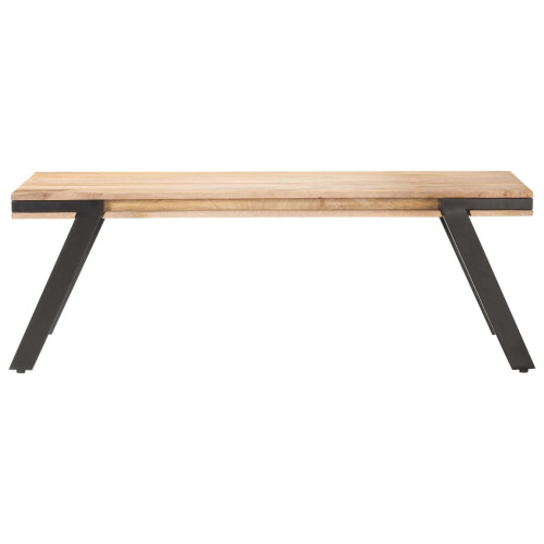VidaXL vidaXL Solid Mango Wood Coffee Table Wooden Accent Couch Side Dining Table 1