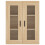 VidaXL vidaXL Wall Mounted Cabinets Storage Cupboard2 pcs Sonoma Oak Engineered Wood 6