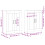 VidaXL vidaXL Wall Mounted Cabinets Side Cabinet Cupboard 2 pcs White Engineered Wood 4