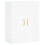 VidaXL vidaXL Wall Mounted Cabinets Side Cabinet Cupboard 2 pcs White Engineered Wood 5