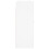 VidaXL vidaXL Wall Mounted Cabinets Side Cabinet Cupboard 2 pcs White Engineered Wood 7