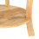 VidaXL vidaXL Solid Mango Wood Side Table Wooden Accent Bedside Table Telephone Stand 5