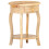 VidaXL vidaXL Solid Mango Wood Side Table Wooden Accent Bedside Table Telephone Stand 9