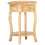 VidaXL vidaXL Solid Mango Wood Side Table Wooden Accent Bedside Table Telephone Stand 7