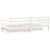 VidaXL vidaXL Daybed with Drawers Sofa Bed Guest Bed White 90x190 cm Solid Wood Pine 8