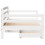 VidaXL vidaXL Daybed with Drawers Sofa Bed Guest Bed White 90x190 cm Solid Wood Pine 7