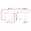 VidaXL vidaXL Basin Shelf Wall Mounted Bathroom Countertop Steel and Solid Wood Beech 11