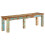 VidaXL vidaXL Bench Wooden Bench Dining Bench Hallway Bench Solid Reclaimed Wood 1