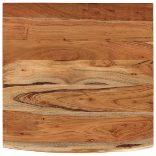VidaXL vidaXL Desk Top Replacement Work Table Top Square Solid Wood Acacia Live Edge