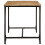 VidaXL vidaXL Dining Table 140x70x75 cm Solid Wood Rough Mango dining room table 3