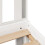 VidaXL vidaXL Bookcase Bed without Mattress White 90x190 cm Single Solid Wood Pine 9