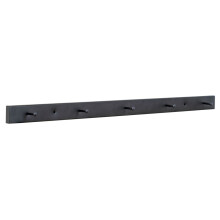 House Nordic Coat Rack Avery Black Hallway Wall Mounted Pegboard Coat Rack