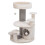 Trixie TRIXIE Cat Scratching Post Emil 96 cm Light Grey Pet Cat Scratching Column 4