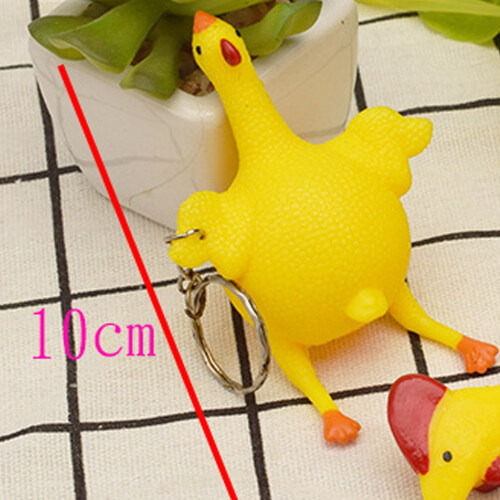 Ei-legendes Huhn Quetschspielzeug - Stressabbau 1